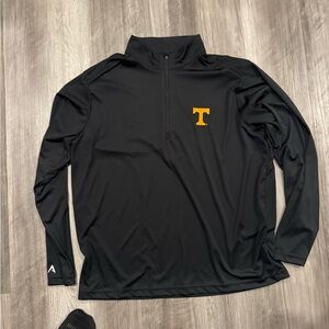 Tennessee Vols Black Quarter-Zip Pullover